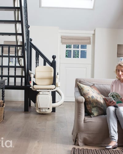 Handicare Freecurve curved stairlift