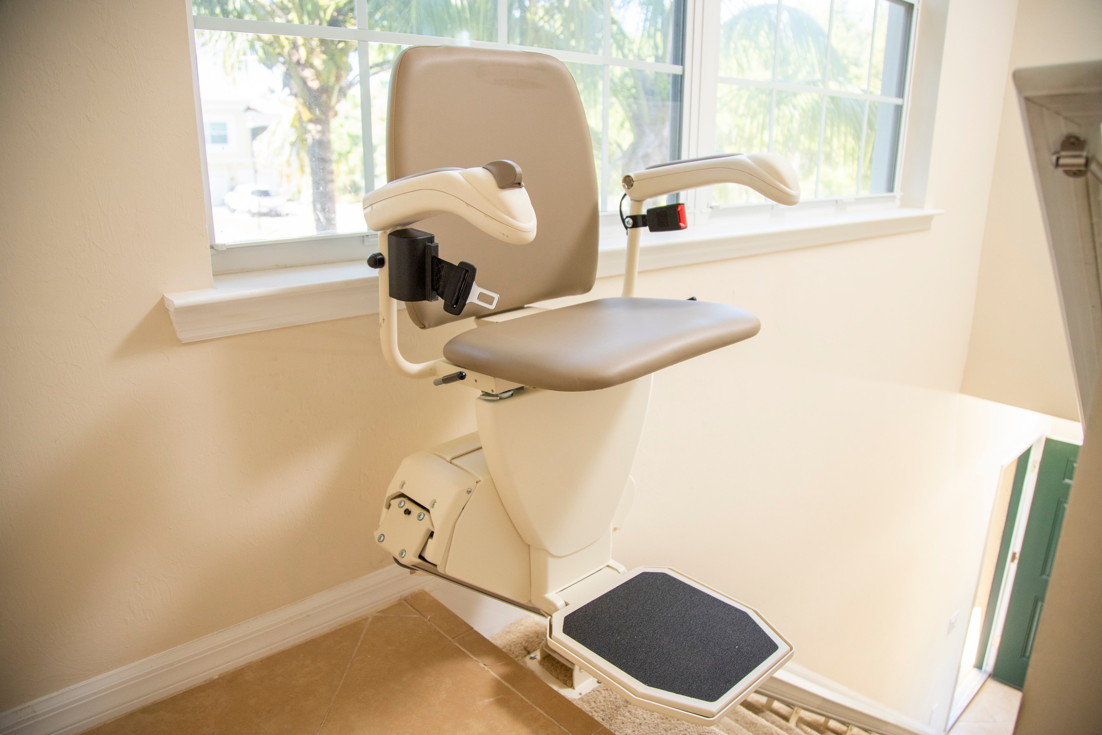 Straight stairlift installation example 3